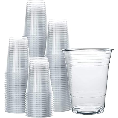 Vasos de Plástico Desechables Transparentes - 50 Unidades Cover
