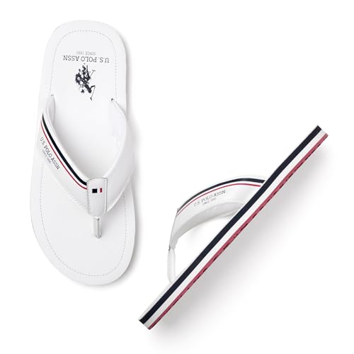Image of U.S. Polo Assn.| NESTA LT. GREY| Stylish slider Flipflops for Man