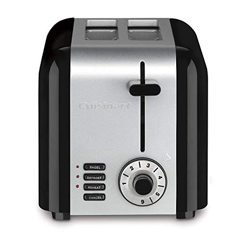 Cuisinart CPT-320P1 Compact Stainless 2-Slice Toaster, Brushed Stainless