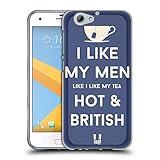 Head Hülle Designs Tee Britischen Stolz Soft Gel Handyhülle Hülle kompatibel mit HTC One A9s