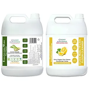 Zimmer Aufraumen Lemongrass Floor Cleaner 5lit + Citrus Floor Cleaner 5lit