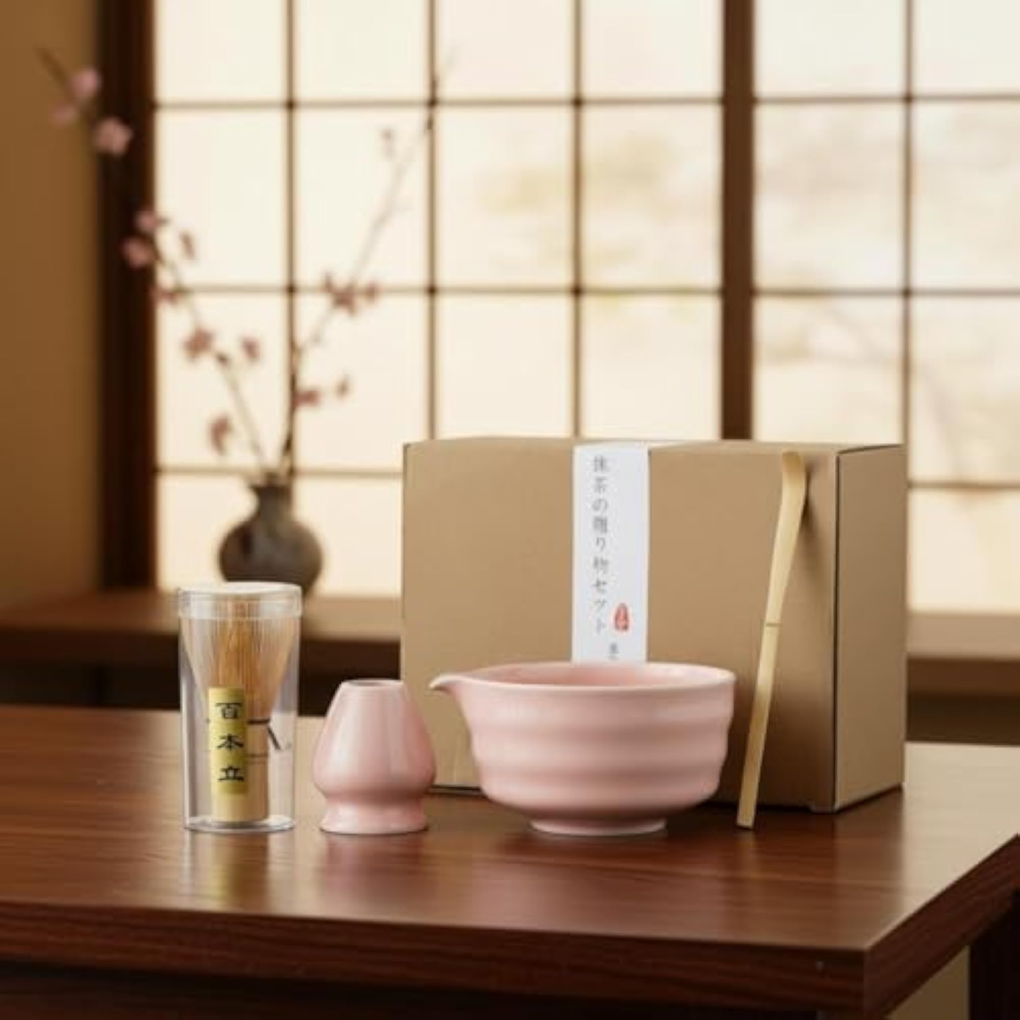 4-Piece Song Dynasty Inspired Matcha Tea Set