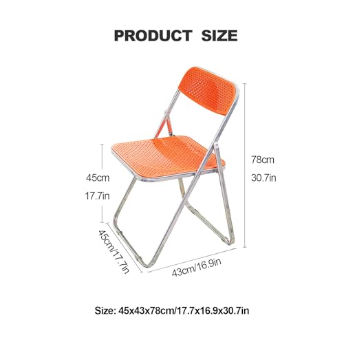 Chaise portable et empilable pour optimiser le manque de place - 3