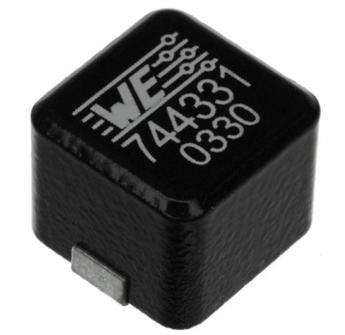 WURTH ELEKTRONIK 7443340470 Surface Mount Power Inductor, WE-HCC Series, 4.7 µH, ± 20%, Shielded, 0.0124 ohm, 7.5 A (1 piece)