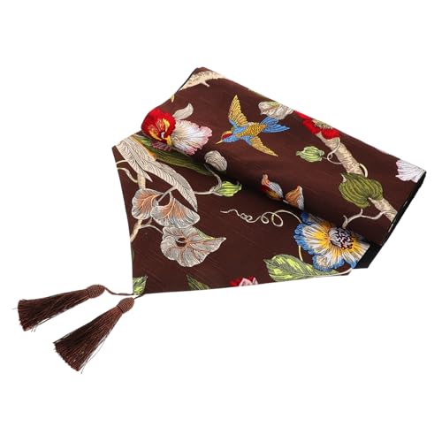 VALICLUD Bandera De Cama con Flores Manteles Caminos De Mesa para Bodas Fiestas Nupciales Decoraciones Caminos De Mesa para Bodas Patrón De Espuma Viscoelástica Almohada