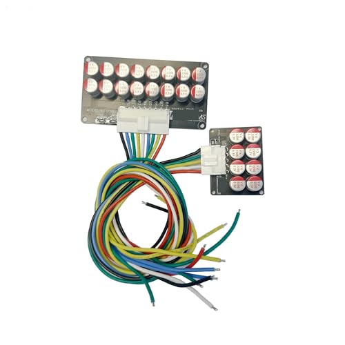 Ecualizador de Baterías Activo 3S-8S 3A, Equilibrador de Energía para Baterías 4S, 6S, 7S con Capacitor miniatura 4