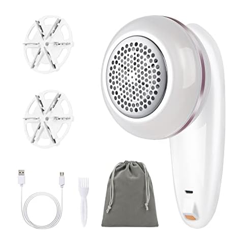 URAQT Portable Lint Remover with USB Charging Cover