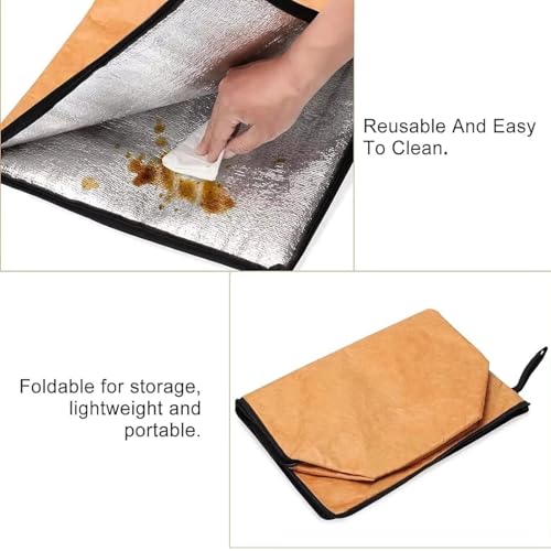 Manta de barbacoa evita carne seca con este accesorio impermeable reutilizable 8
