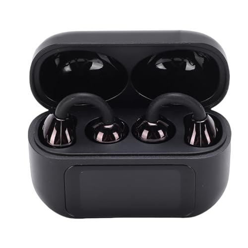Hamwesh Auriculares Inalámbricos, Duración de la Batería 6H, Estuche 30H, Auriculares Bluetooth 6.0, Inalámbricos Impermeables con Control de Aplicación, Fotografía Remota Táctil para TV, Teléfono