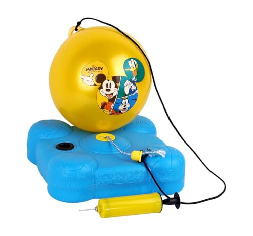 Image of Spiderman Reflex Soccer Ball Solo Training Kit for Kids | Indoor & Outdoor Football Trainer with Recoil Action | Marvel Superhero Sports Toy for Boys 3+ Years | Portable Skill Building Set