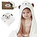 KPRICE | Baby Handtuch Kapuze | Badetuch | Handtuch Baby | Kapuzenhandtuch Baby | Babyhandtuch Bambus | Kapuzenbadetuch | Kinderhandtuch | Badehandtuch Handtücher | BabyBadetuch (90cm / Bär Braun)