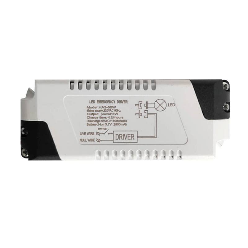 Módulo Led De Emergencia 3-50W-3,7V/2500Ma