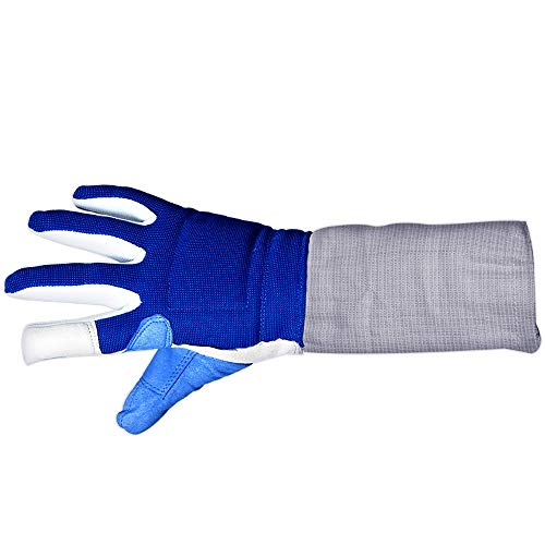 LEONARK Metal Fencing Gloves for Saber - Mittens Fencing Match Bout Practice