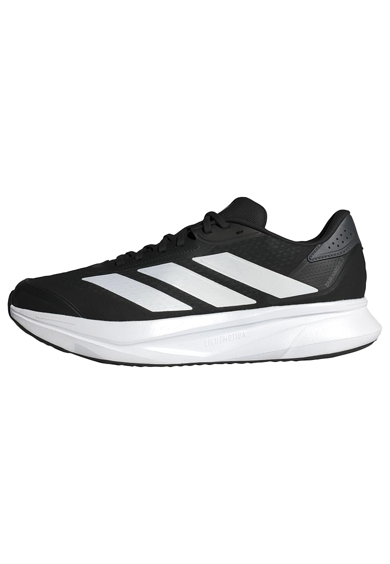 adidas Duramo SL 2 - Tenis de Correr para Hombre, Negro/Blanco/Gris, 29.5 cm