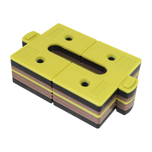 Starblock - Cales lambourdes pour terrasse | Assortiment de 120 cales pour 3 hauteurs : 2/3 et 5 mm