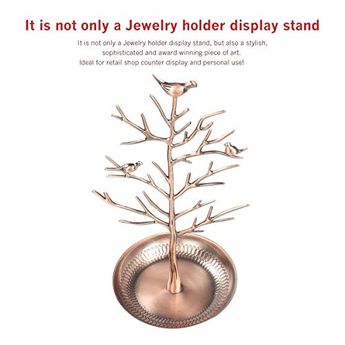 Pasutewel Birds Tree Jewelry Stand Vintage Antique Display Earring Bracelet Necklace Holder Organizer Rack Tower … #TOP4