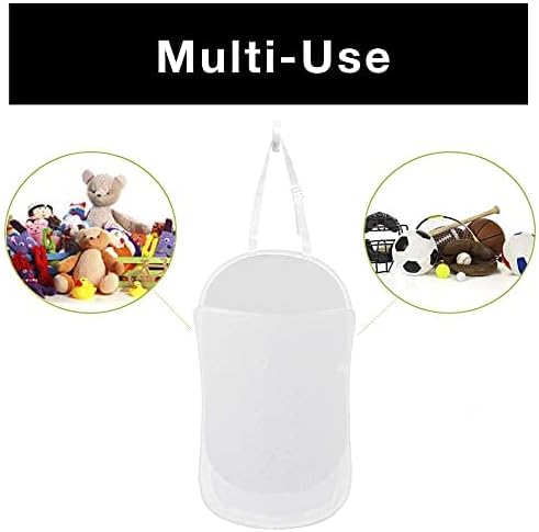 Miniatura 5 de Cesta plegable Dazz de Pro-Mart con 3 compartimentos color blanco Poliéster Blanco 1