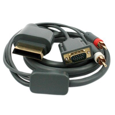 Importer520 6ft Premium VGA Cable w/ Digital Optical Audio Port for Microsoft Xbox 360 / Xbox 360 Slim to TV equipment?