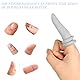 XHSBBB Fingerverband 20 Stück Fingerlinge Verband Finger Pflaster Verband Dehnbar Fingerpflaster Atmungsaktive Fingerbandage Finger Bobs für Arbeit Küche Fingerschutz