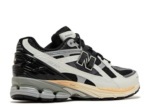 Image of Limited Edition New Balance Men's Black /Sea Salt /Magnet Mesh Low-Top Retro Running Sneaker