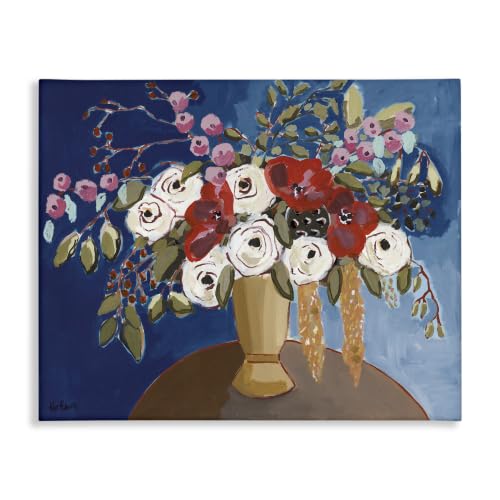 Stupell Industries 'White Poppies Floral Arrangement Abstract'| Canvas Art