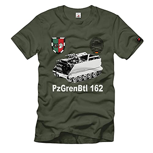 M113 T-shirt de l'armée allemande 5 Kompanie PzGrenBtl 162 Vert 3XL