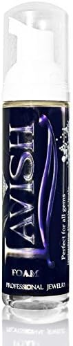 Lavish Foam Jewellery Cleaner For All Metals , Gold and Silver Jewellery And All Gemstones Including Diamonds, Pearls Opals 75ml
