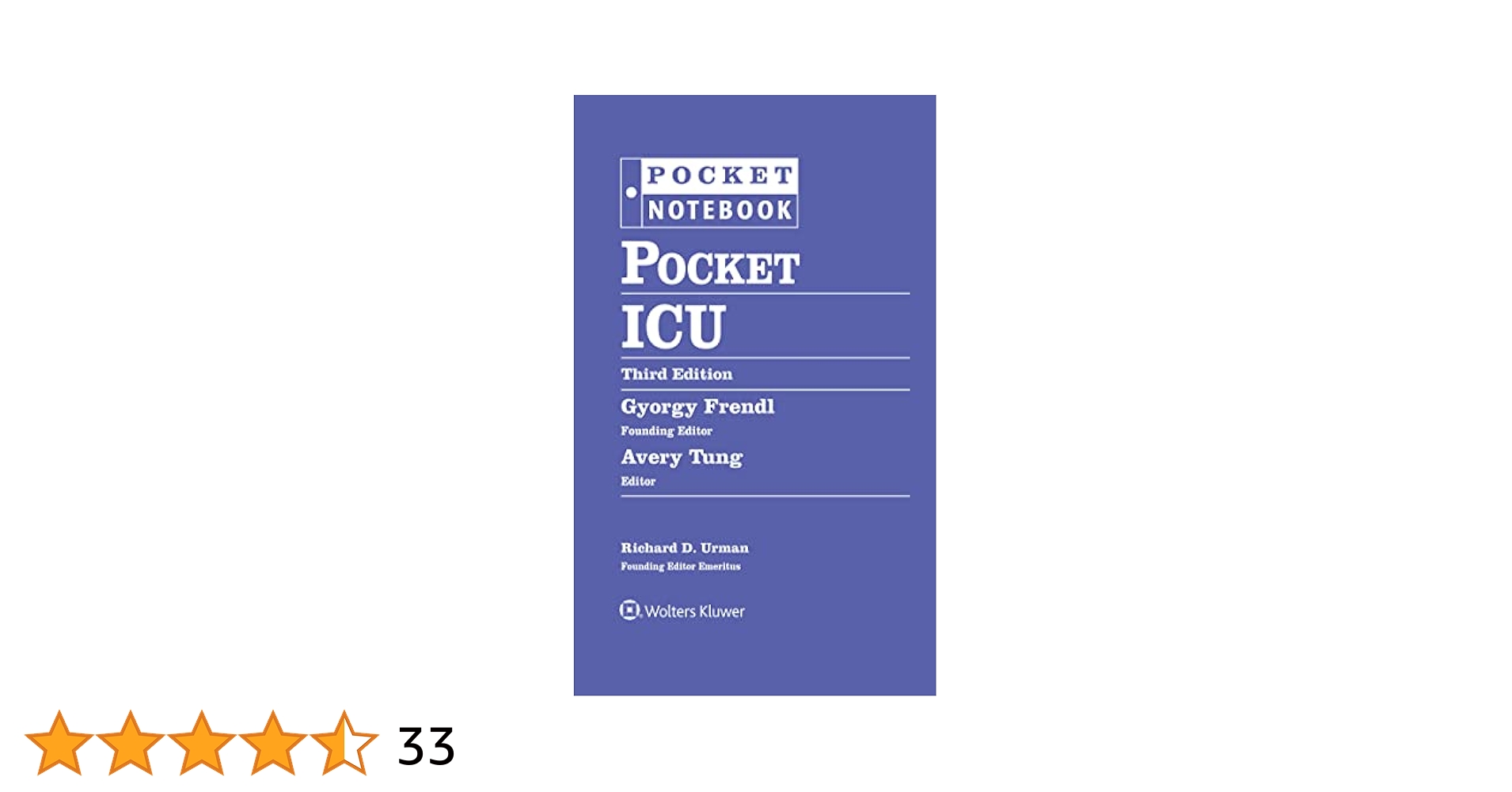 Pocket ICU: 9781975192259: Medicine & Health Science Books