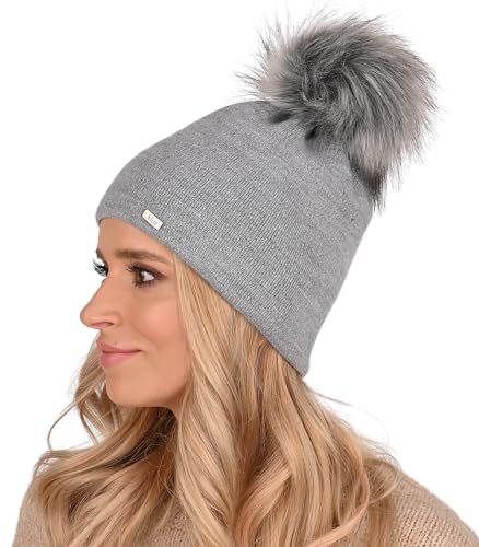 Chapeau femme hiver en tricot chaud universel Alur