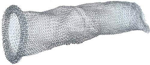 MANSHU 48 Pieces Galvanized Iron Washing Machine Lint Traps Snare Laundry Mesh Washer Hose Filter with 48 Pieces Cable Ties.