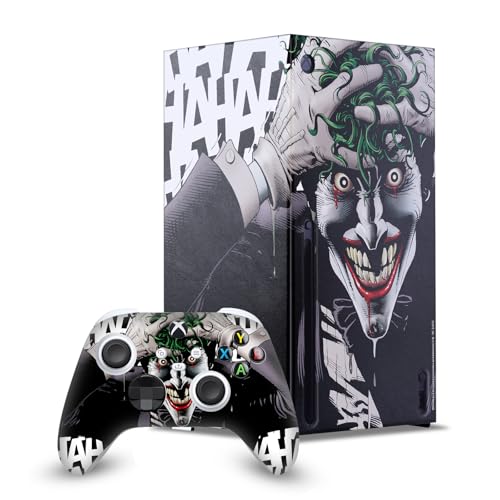Skin Xbox Series X Batman Joker pour masquer les rayures de console et protéger vos manettes