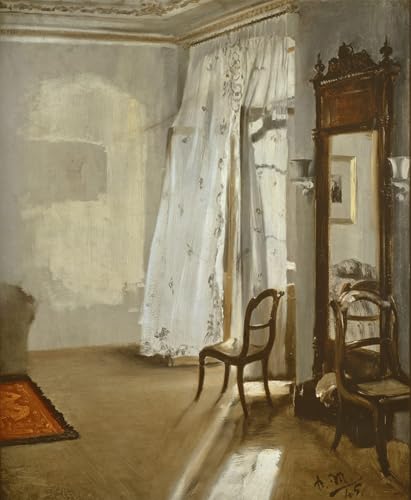 Tableau moderne Adolph Friedrich Von Menzel 60x90cm pour sublimer votre chambre avec balcon