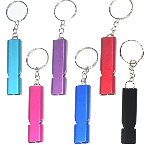 Emergency-Survival-Whistle-12-Packs-Outdoor-Loudest-Aluminum-Whistles-Double-Tubes-Slim-Rescue-Whistle-for-Swimming-Training-Camping-Hiking-Hunting-Boating