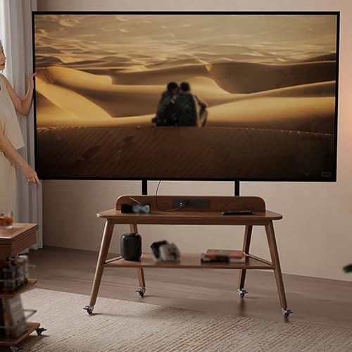 Soporte portátil para TV de 40 a 85 pulgadas con ruedas miniatura 1