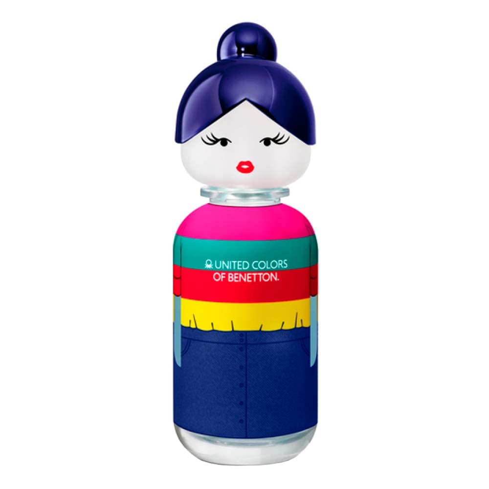 Benetton - Sisterland Blue Neroli, Eau de Toilette for Women - Long Lasting - Young, Modern and Fresh Fragance - Amber, Fruity, and Lavender Notes - Ideal for Day Wear - 80 ml