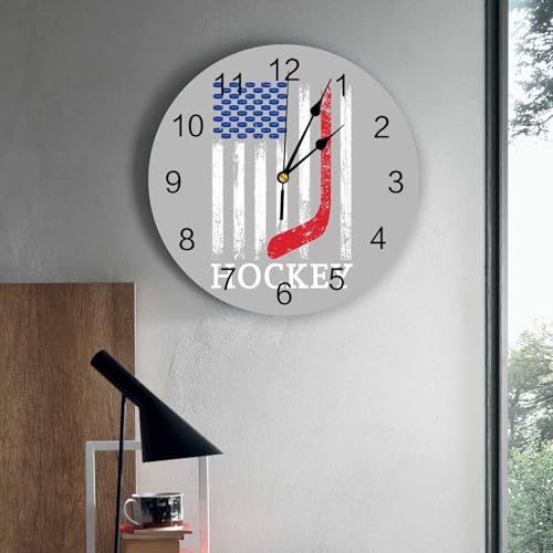 Reloj de Pared Redondo de PVC YOKOU 9.8 pulgadas miniatura 4