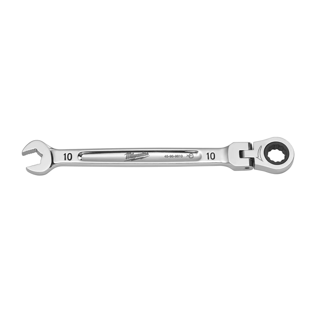 MILWAUKEE Combinación de trinquete de cabeza flexible de 10 mm (45-96-9610)