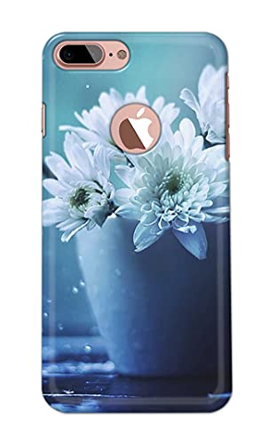 Image of Generic PRINTFIDAA Flowers in The Glass On The Table Printed Designer Hard Back Case Cover for iPhone 7 Plus Logo (5.5 inch) / iPhone 8 Plus Logo (5.5 inch), A1784, A1661, A1785 -(SF) MVN1002