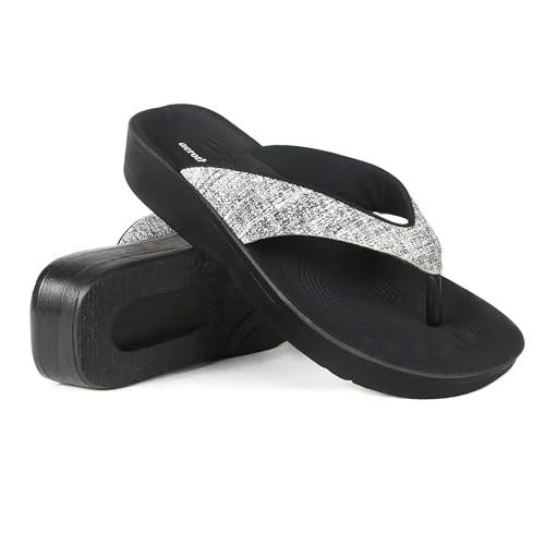 Image of AEROTHOTIC Original Orthotic Comfort Thong Style Flip Flops Sandals for Women with Arch Support for Comfortable Walk