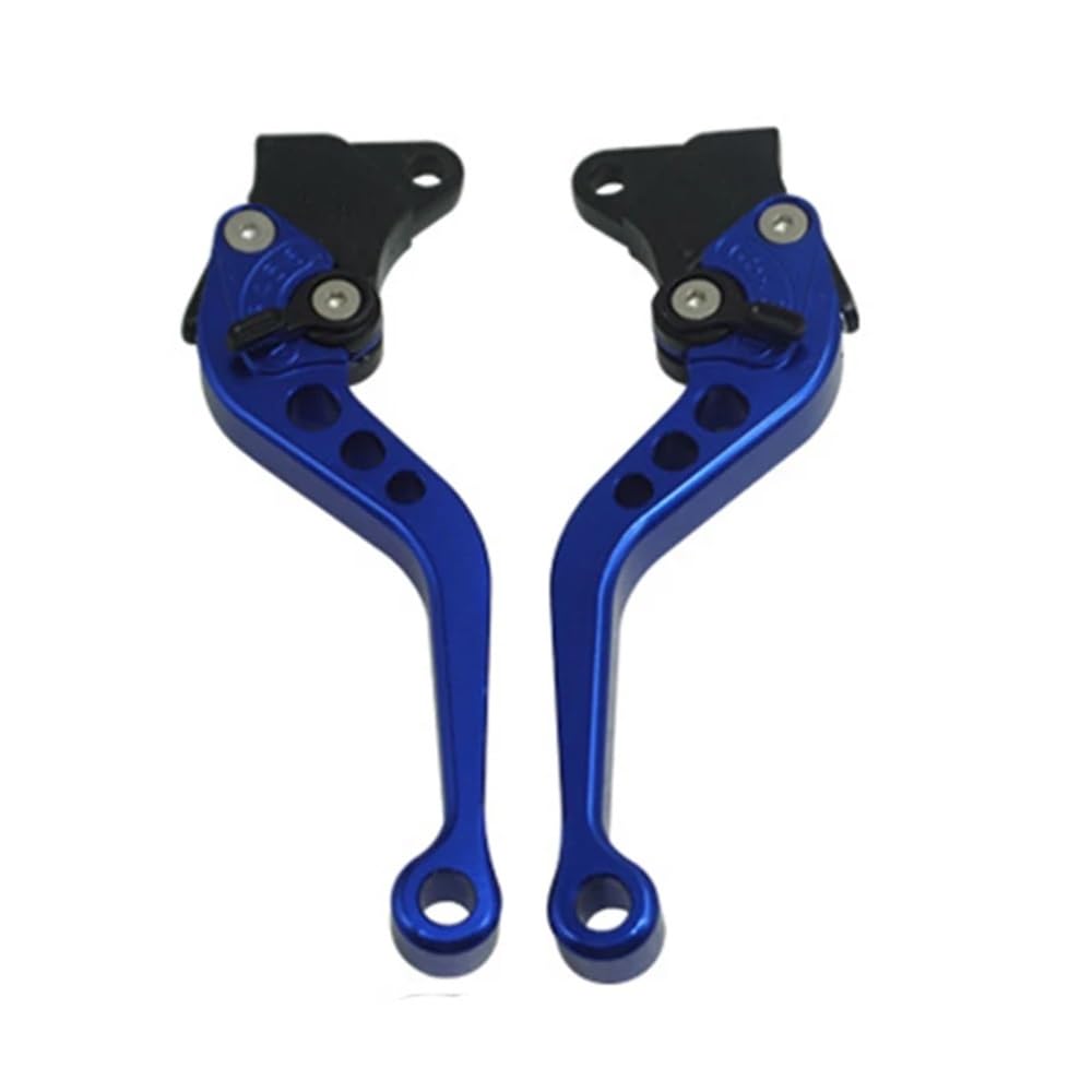 Pliqvbn Blue Clutch Brake Shafts Motorcycle Clutch Drum Brake Levers Handle Motorbike Modification Adjustable Handlebar Set For Cg125