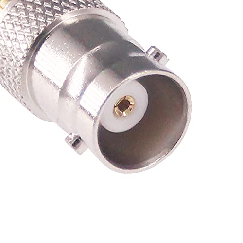 4pcs MCX macho a BNC hembra coaxial adaptador miniatura 6