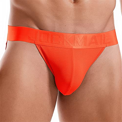 JOCKMAIL Mens Jockstrap Underwear Jock Straps Male Athletic Supporters for Men