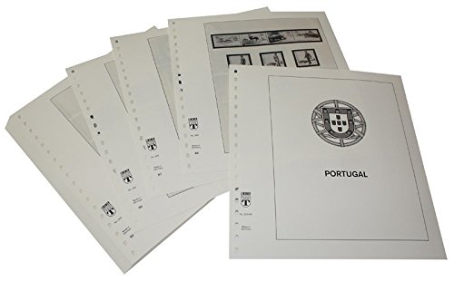 Feuilles pré-imprimées Portugal 1984-1989 LINDNER album timbre classeur original