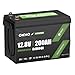 OKMO 200Ah LiFePO4 Battery 12V, Lithium RV Batteries with Low Temperature Protection, 10 Years 15000+ Deep Cycles, for RV, Van, Home Solar Energy Storage Off-Grid, Marine Boat Trolling Motor