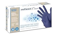 REFLEXX N350/M Nitril Einmalhandschuh Beschleuniger Free (100 Stück)