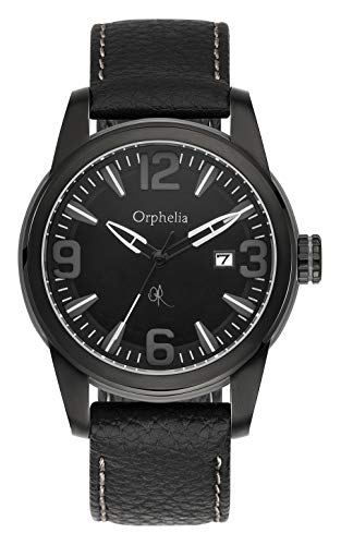 Orphelia OR32671144 - Reloj de Pulsera Hombre, Piel, Color Negro Cover
