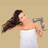 Paul Anthony 'MACH 2' 1000W Multi-Function Folding Blow Dryer and Hair Styler, High Power Motor, 3 Temprature Settings, Lockable Twist Design, 6X Lockable Attachments, Ideal for Men and Women H1201. - Image 3