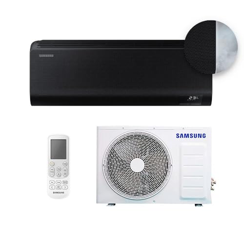 Ar-condicionado Split Inverter 18000 Btus Samsung Windfree Connect Black High Wall Quente e Frio Ar18csecabtnaz/ar18csecabtxaz 220v
