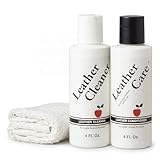 Apple Brand Leather Cleaner & Conditioner Kit - for Use On Leather Purses, Handbags, Shoes, Boots & Accessories - Safe On Colored and Natural Leather