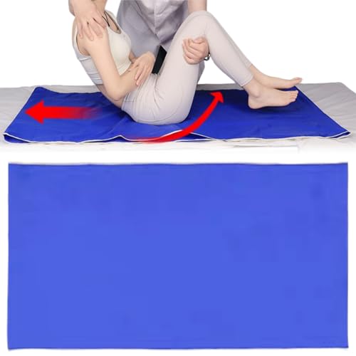Drap de Glisse,Drap de Transfert,Drap de Transfert pour Personnes âgées,Support de Positionnement,Planche de Transfert pour Patients Alités,Feuilles...